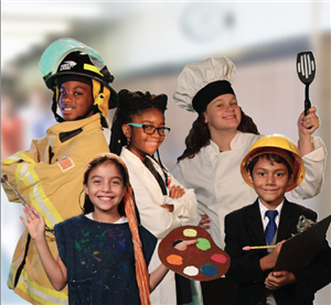 Child exploring learning and career choices in magnet programs 